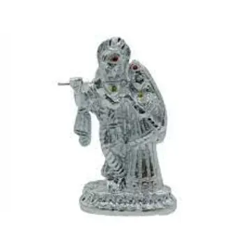 Radha Krishan Metal Murti  